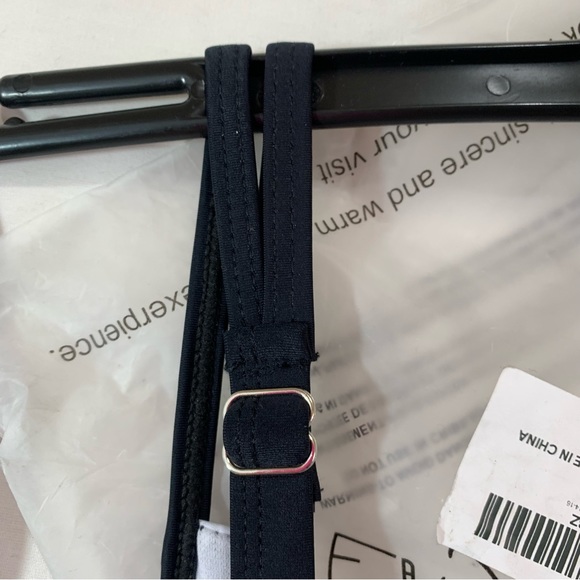 Zando 2 Piece Striped Sporty Tankini Top with Bikini Bottom Swimsuit 2XL (14-16) - Picture 11 of 11